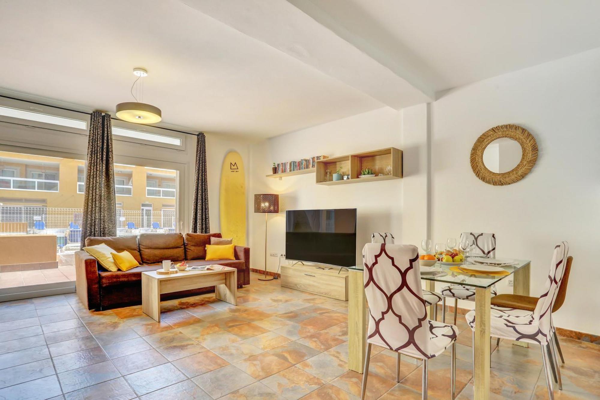 Apartment La Concha With Pool For Kids! *